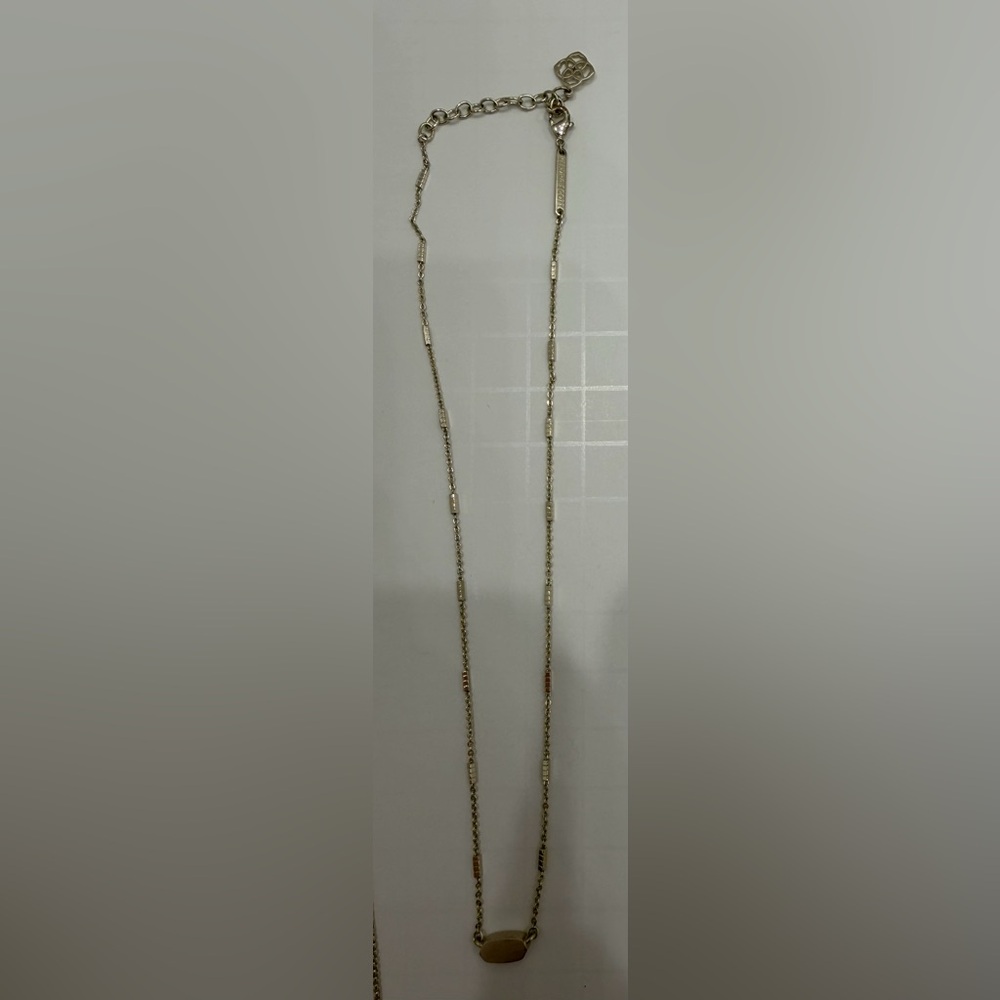 Kendra Scott Gold Beaded Necklace